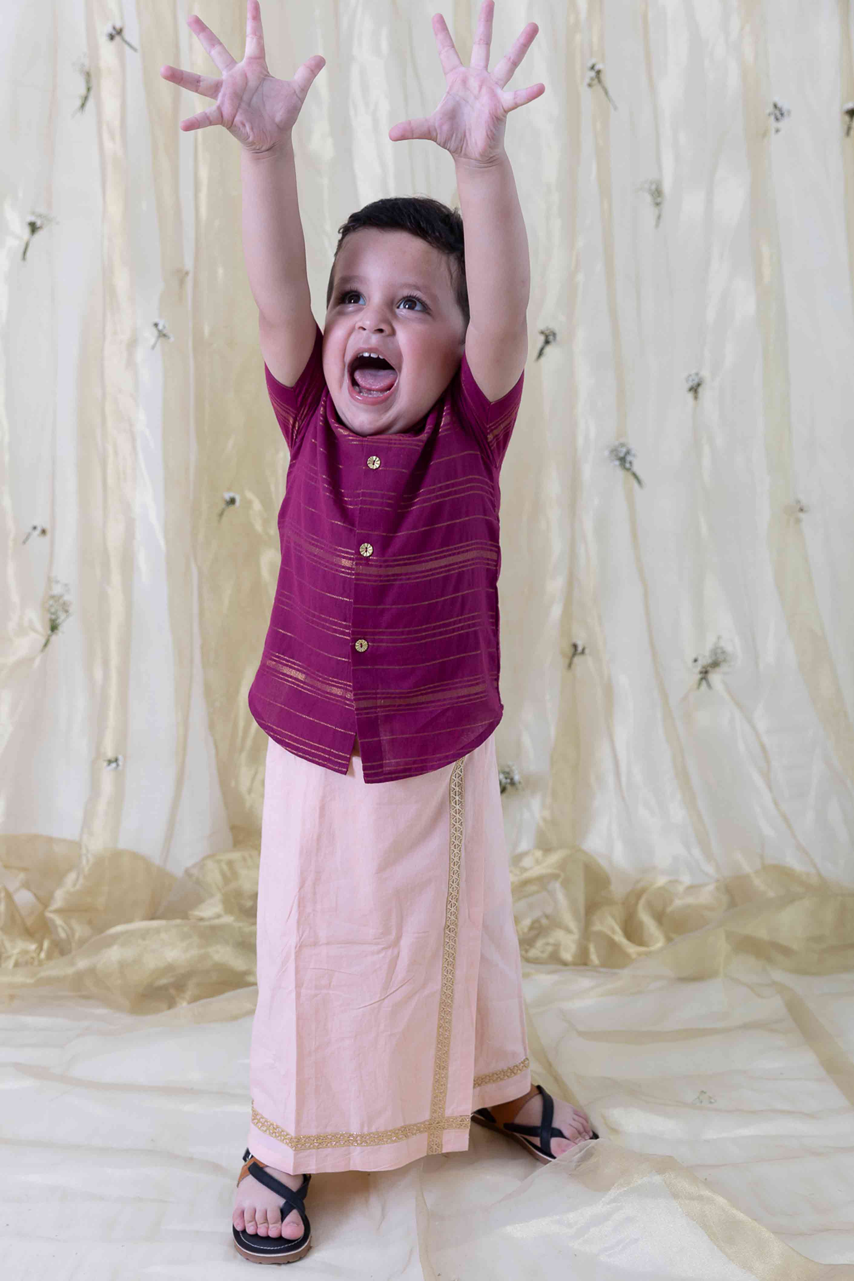 South indian traditional dress for baby girl on sale online