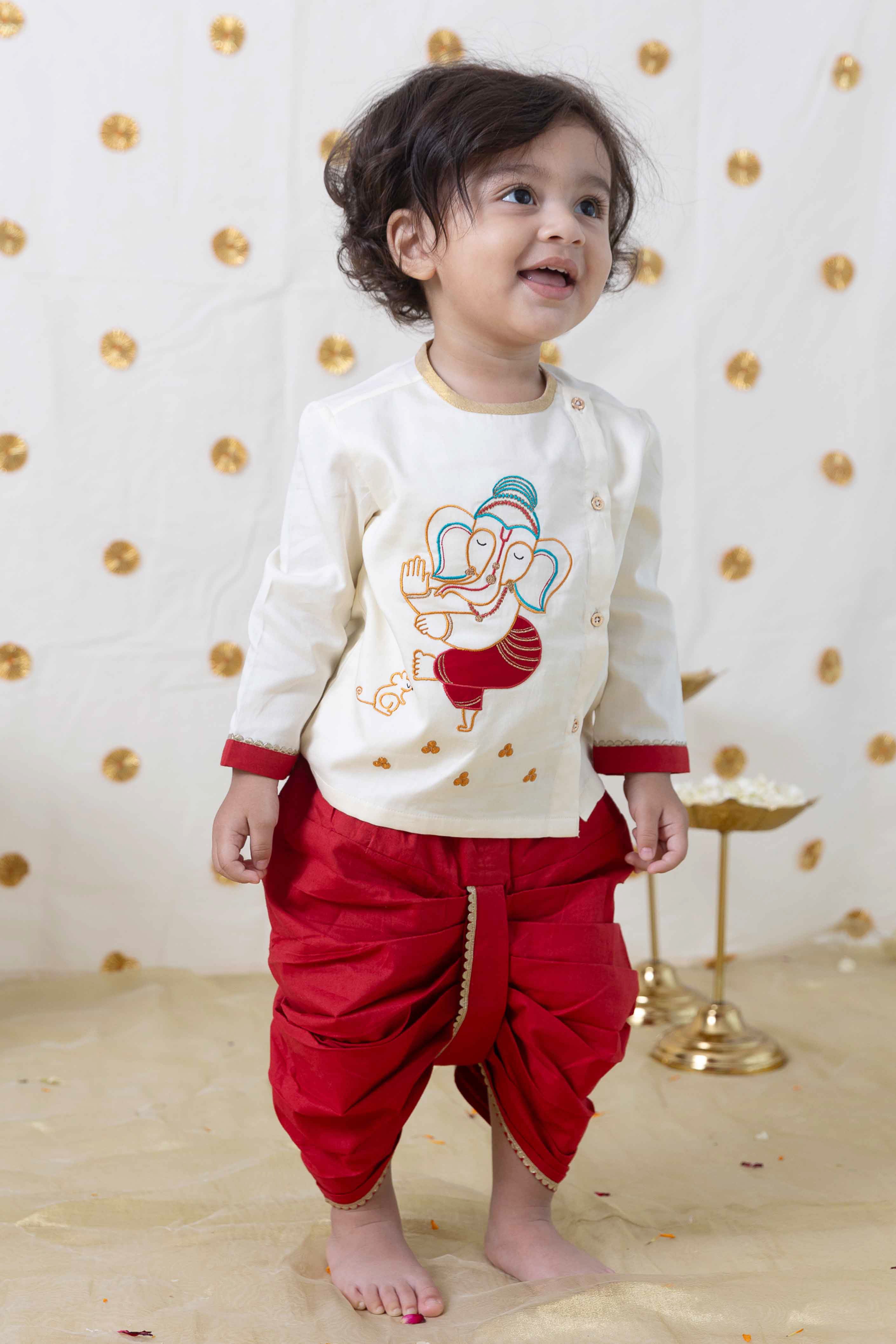 Dhoti kurta for clearance 5 year old boy