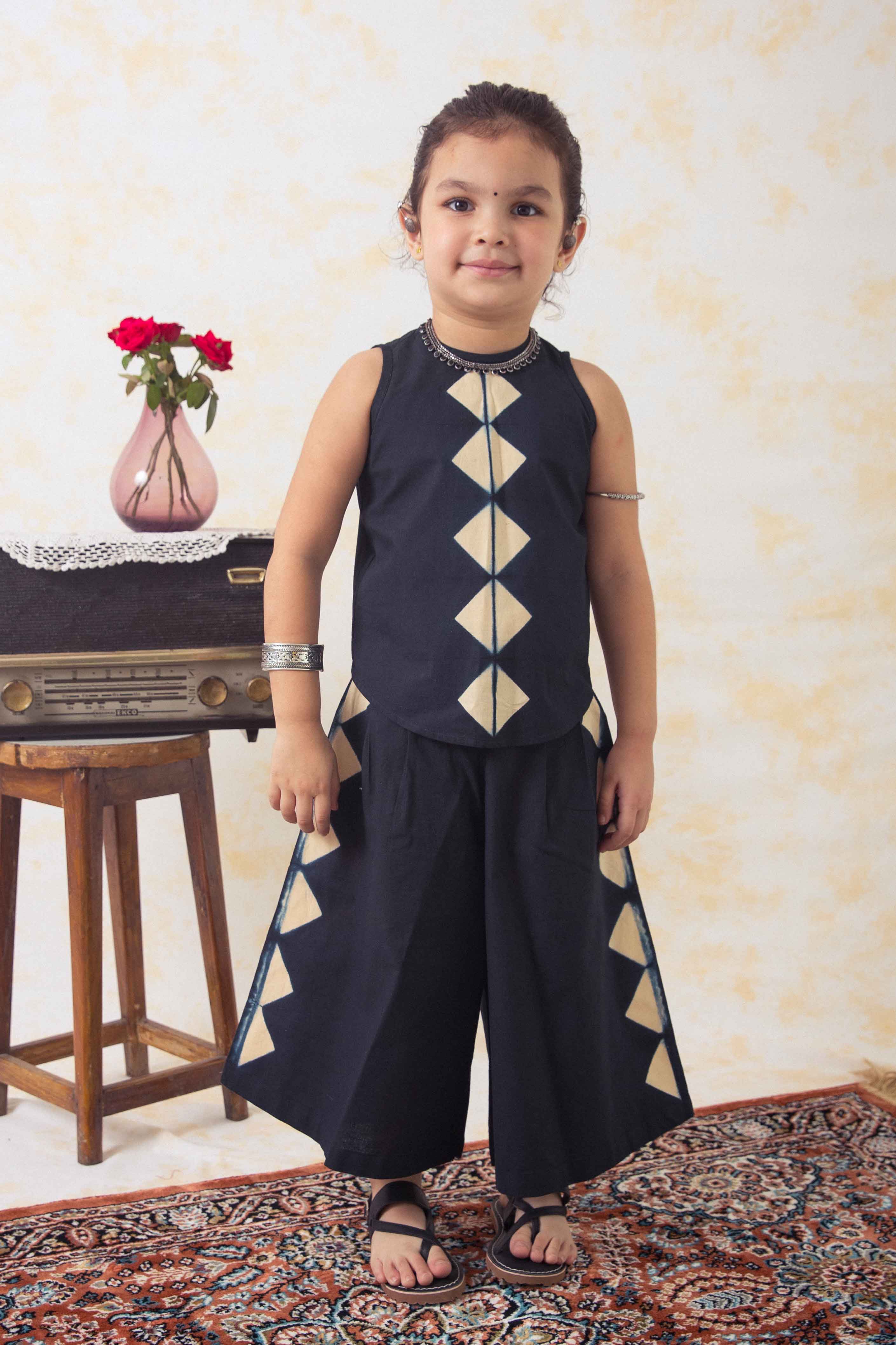 Printed Bandhani Dhoti & Indian Kurta Set - Toddler Boy Clothes - Dhoti  With Embroidery Kurta - Boys Ethnic Wear