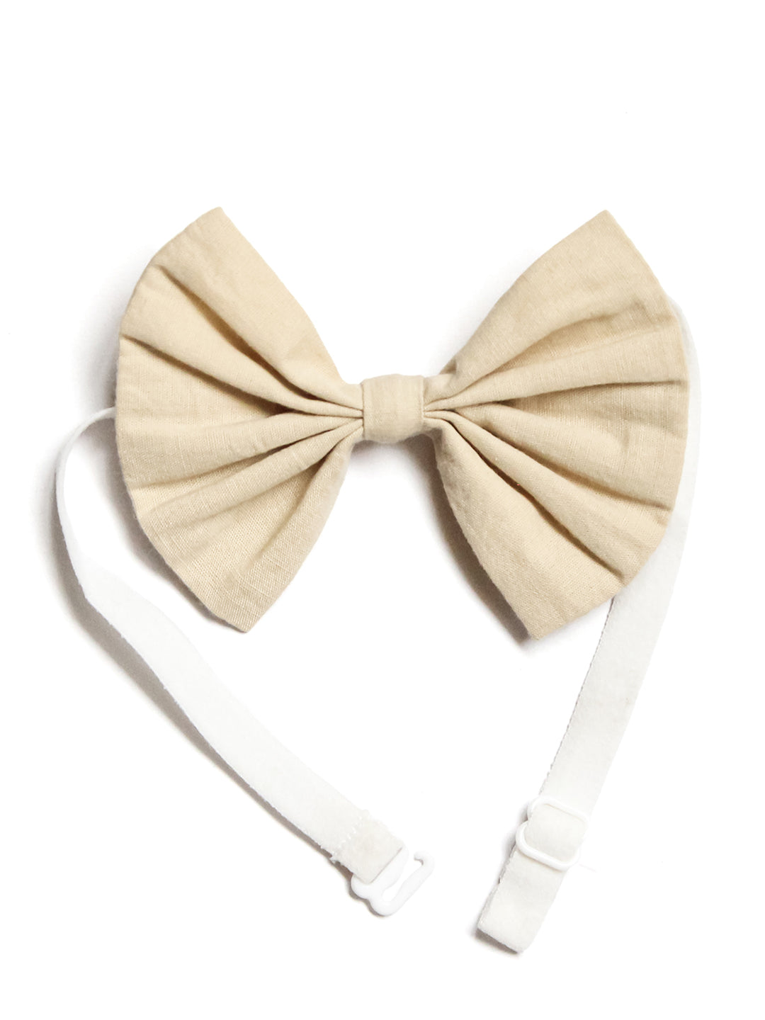 Solid Bow-Tie - Beige