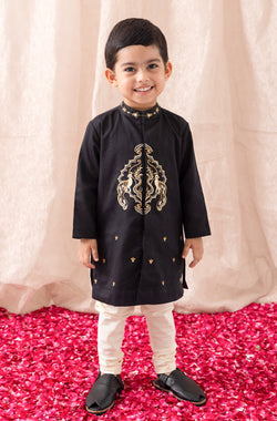 Royal Peacock Kurta Set