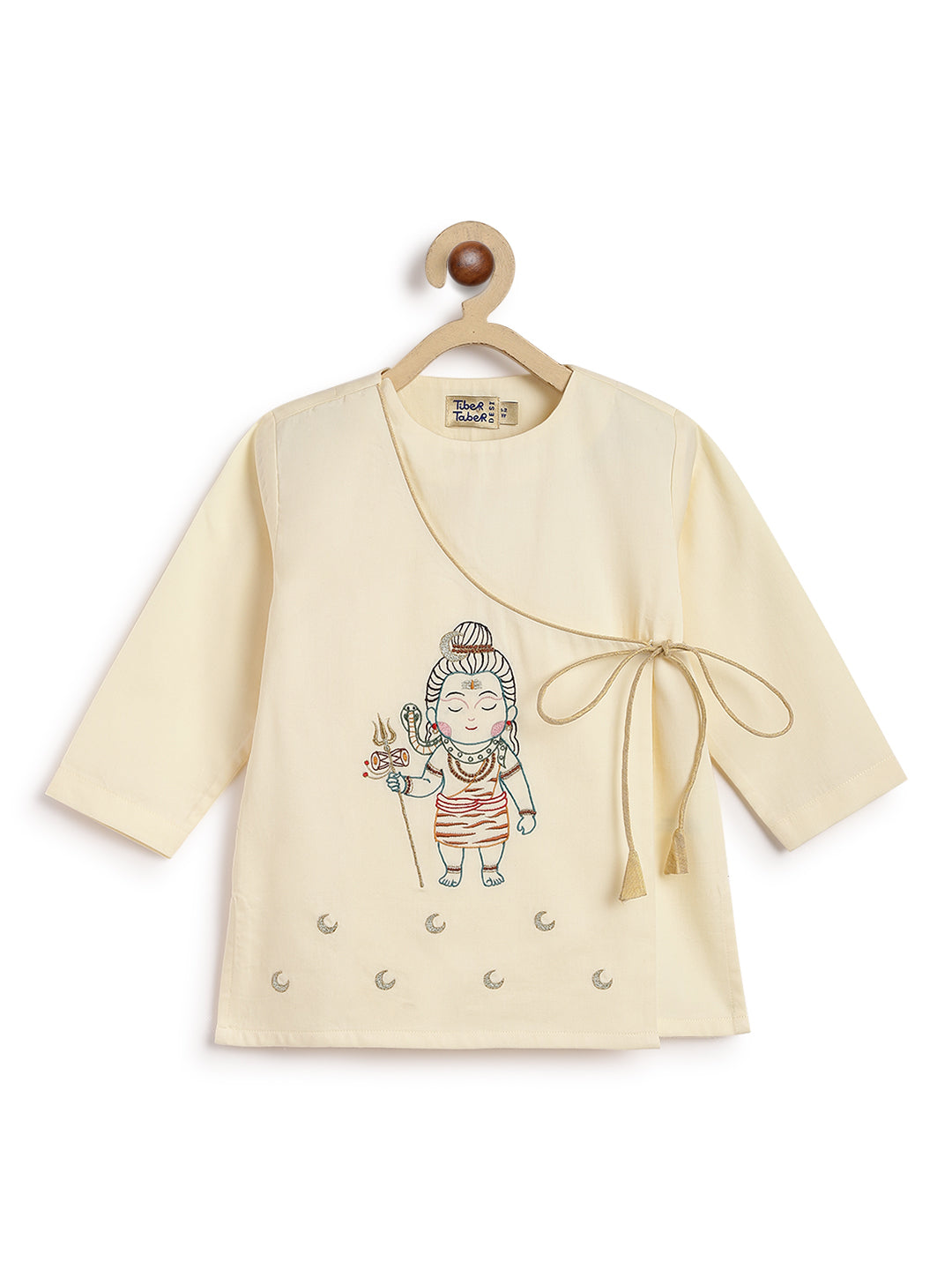 Shiv Baby Kurta Pyjama Set - Cream