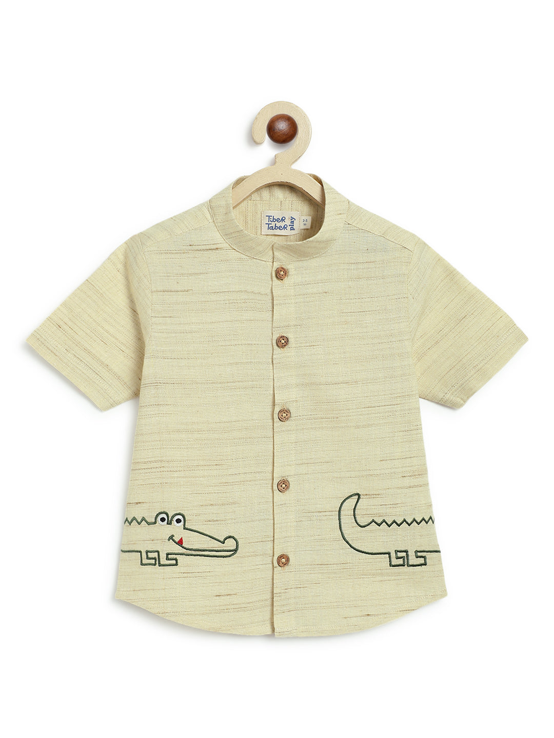 Croc ‘n’ Roll Shirt - Beige