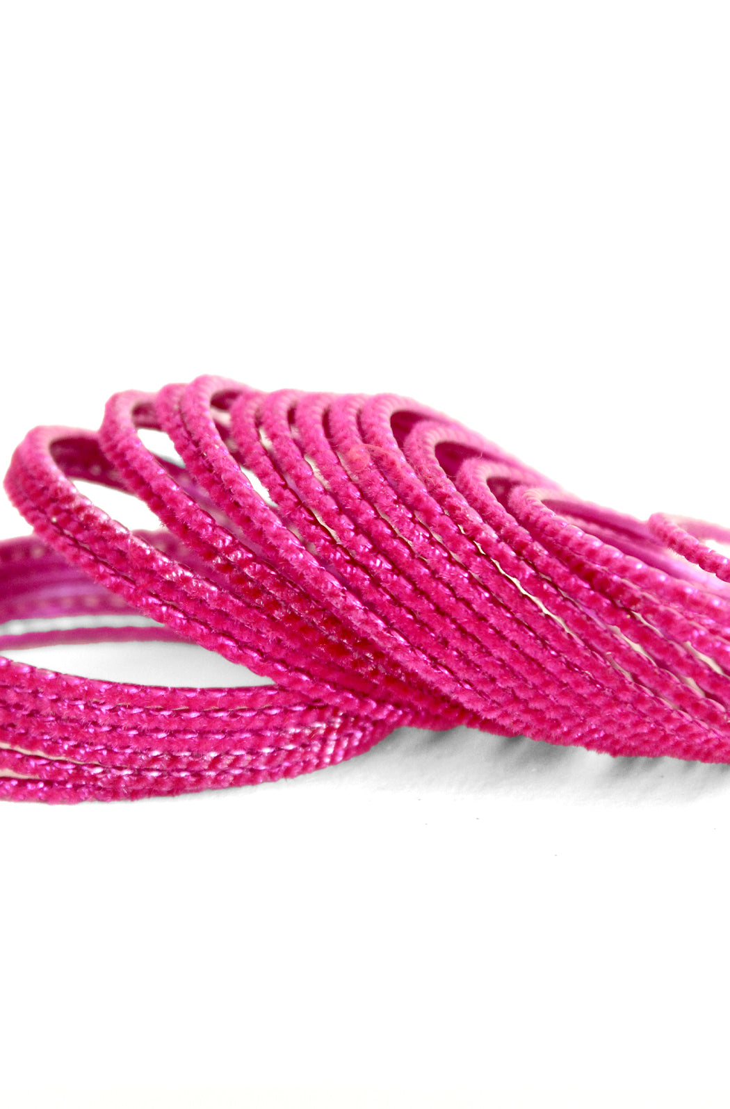 Sparkling Pink Pop Bangles