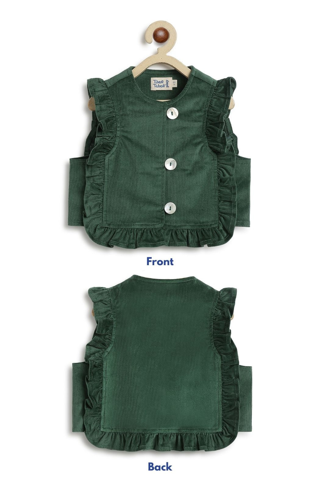 Elf Princess Jacket Set Red & Green