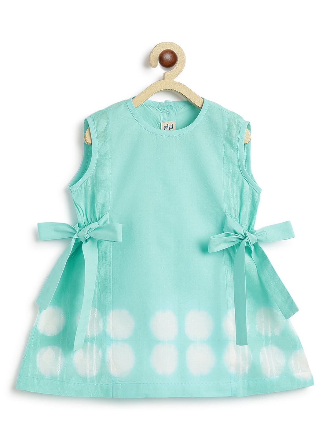 Cloud Dot Top Set - Blue