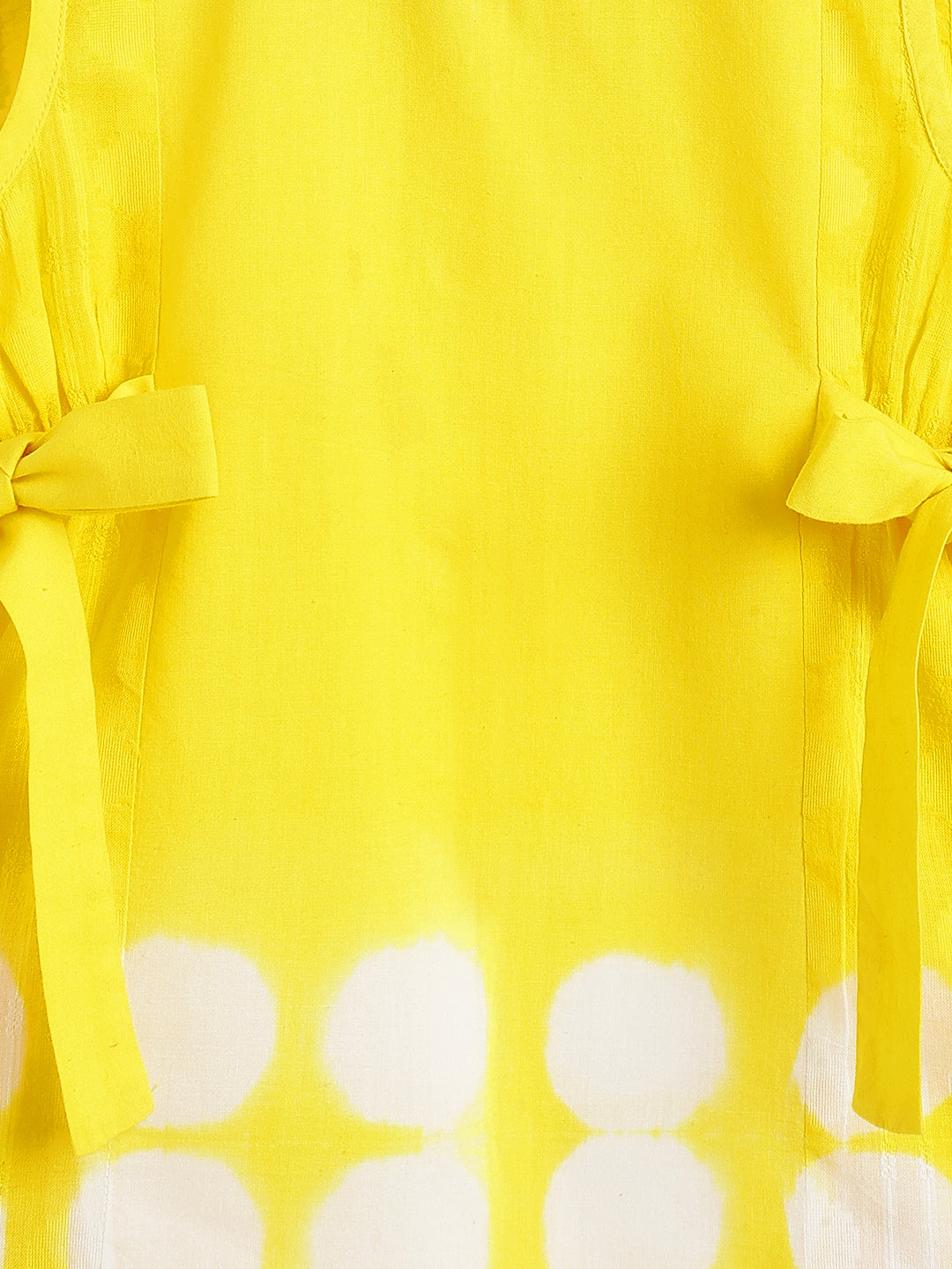 Cloud Dot Top Set - Yellow