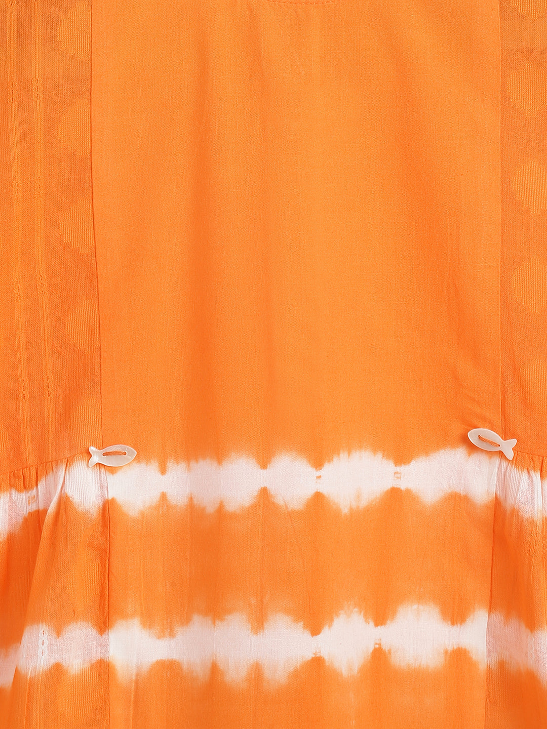 Breezy Lines Top - Orange