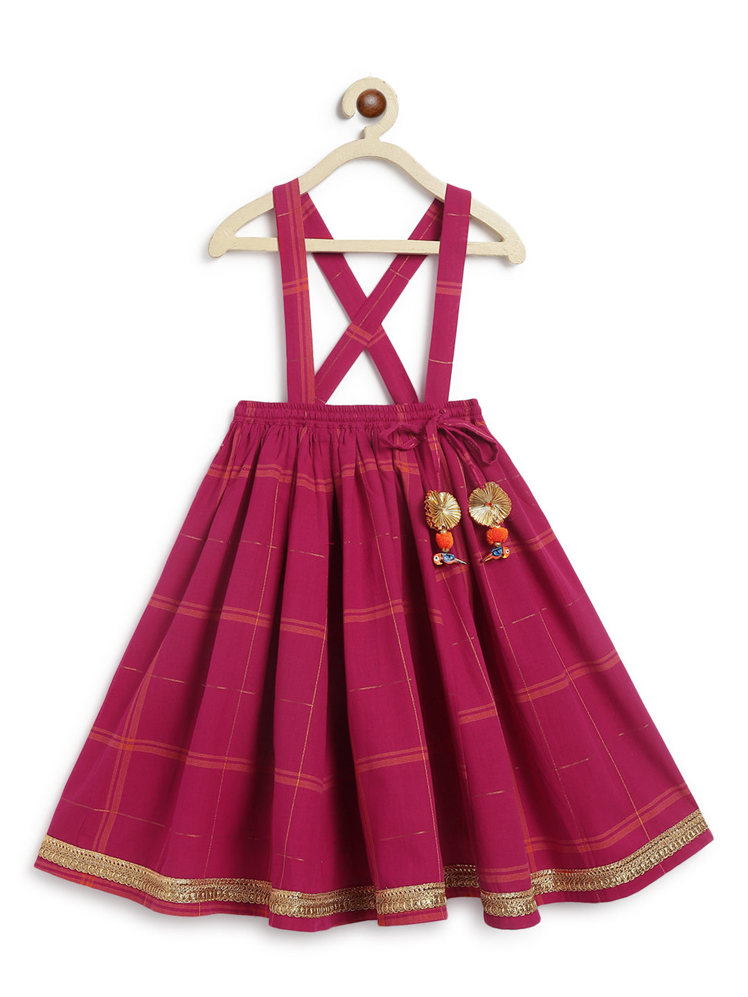 Bahaar Lehenga Set-Pink