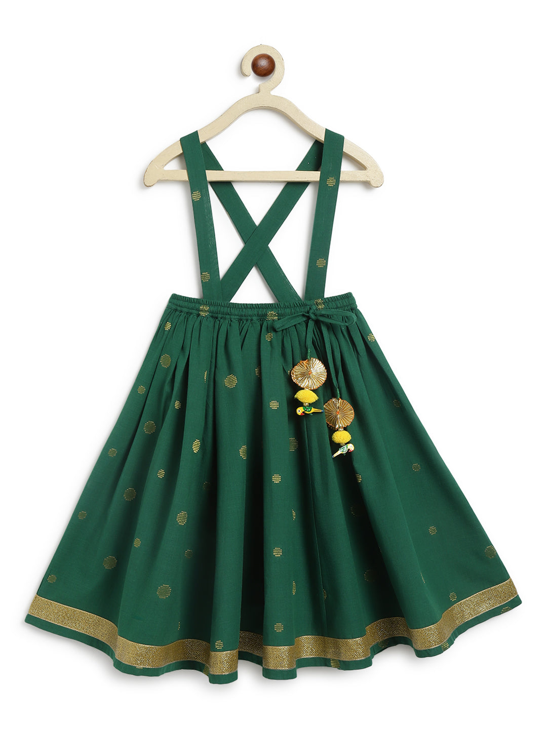 Bahaar Lehenga Set-Green