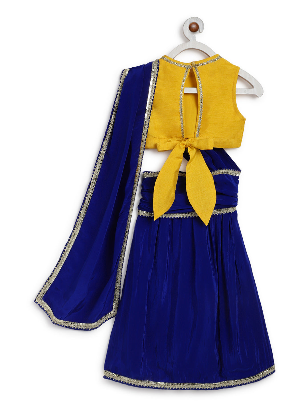 O’ Desi Girl Sari Set - Blue