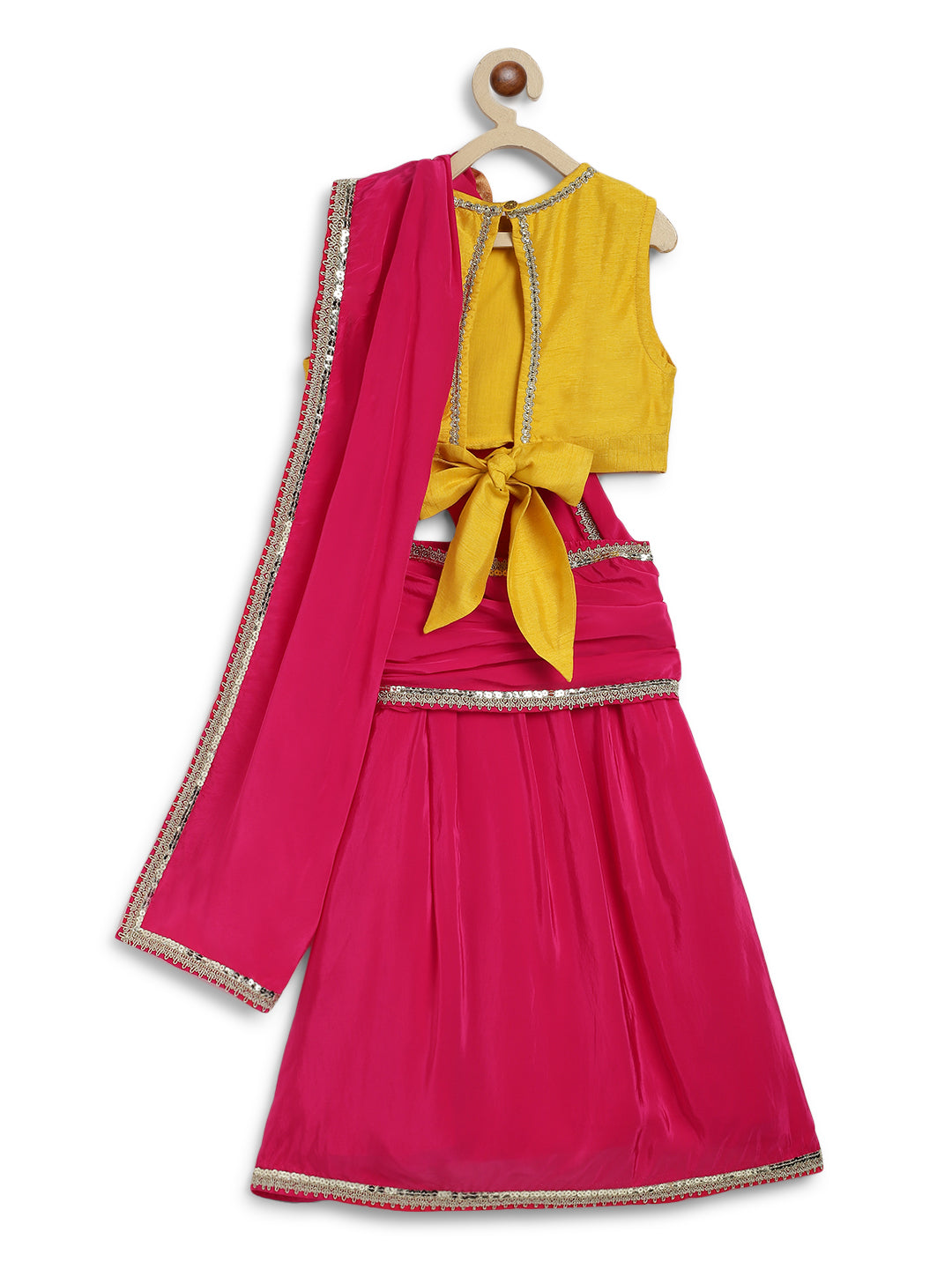 O’ Desi Girl Sari Set - Pink