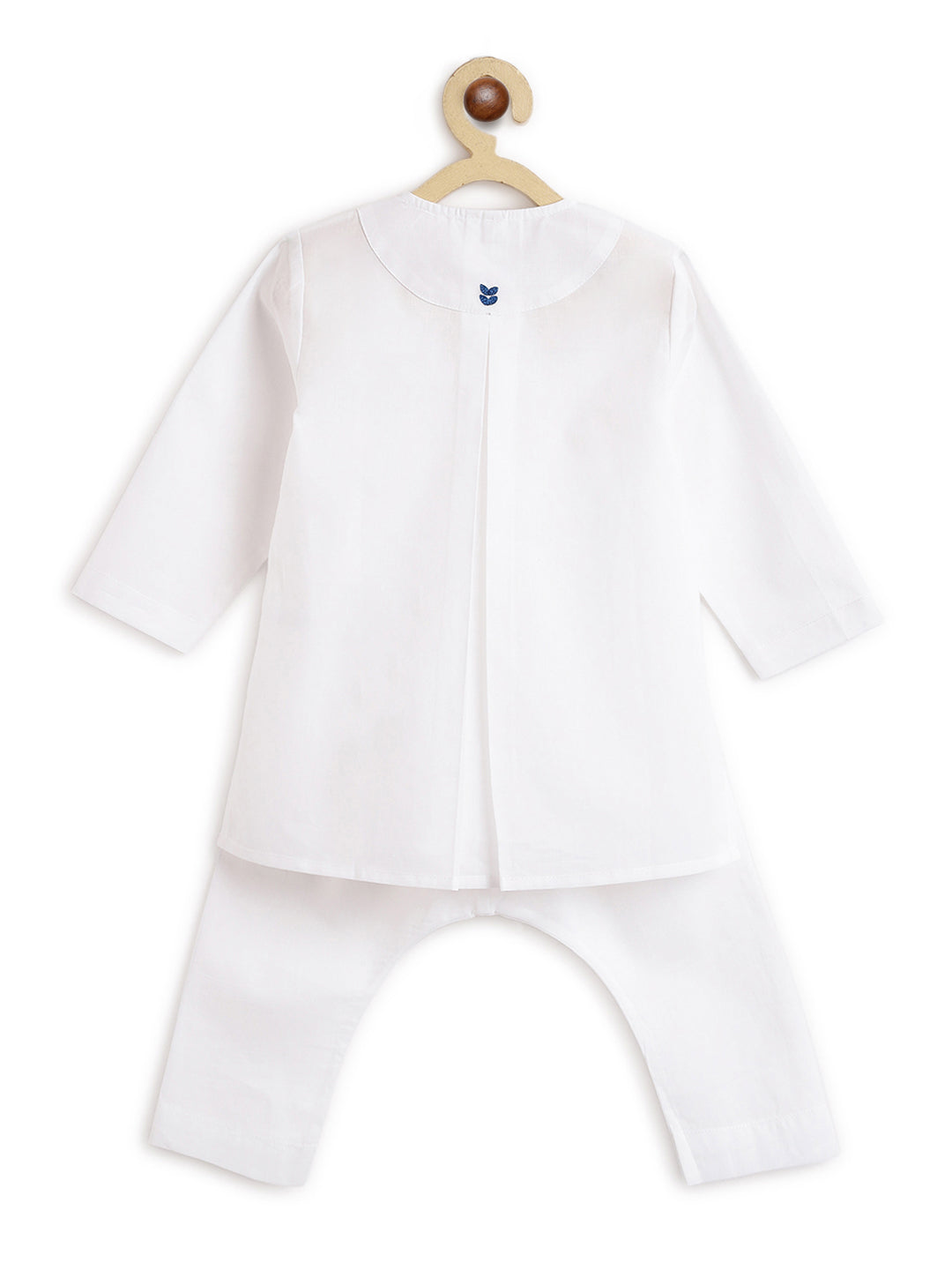 Timeless White Baby Kurta Set