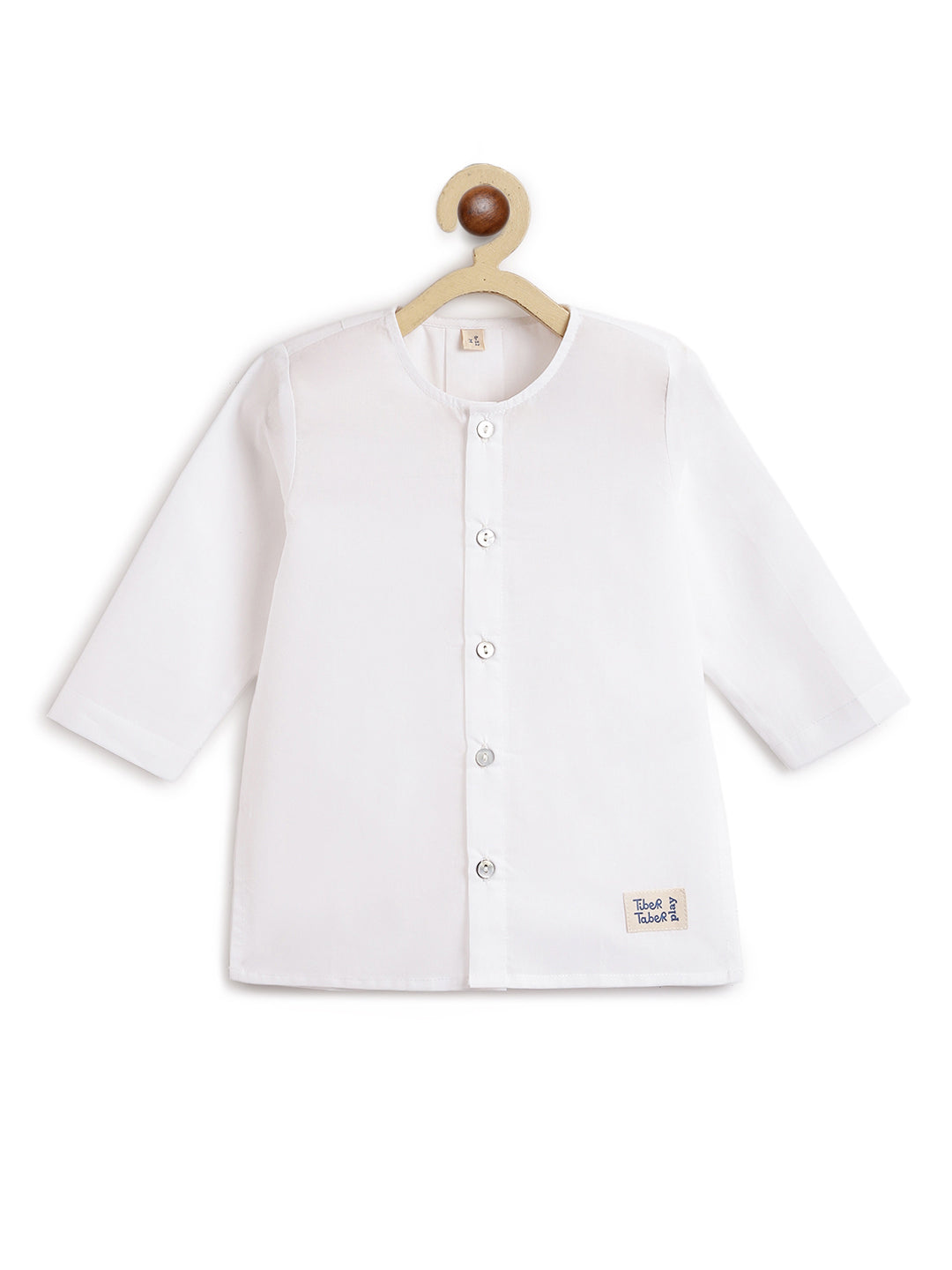 Timeless White Baby Kurta Set