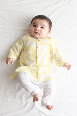 Sunny Stripes Baby Kurta Set