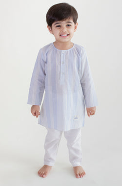 Skyline Stripes Kurta Set