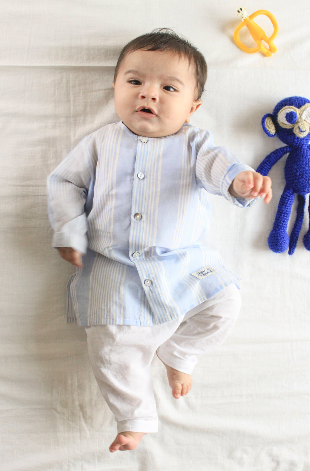 Skyline Stripes Baby Kurta Set