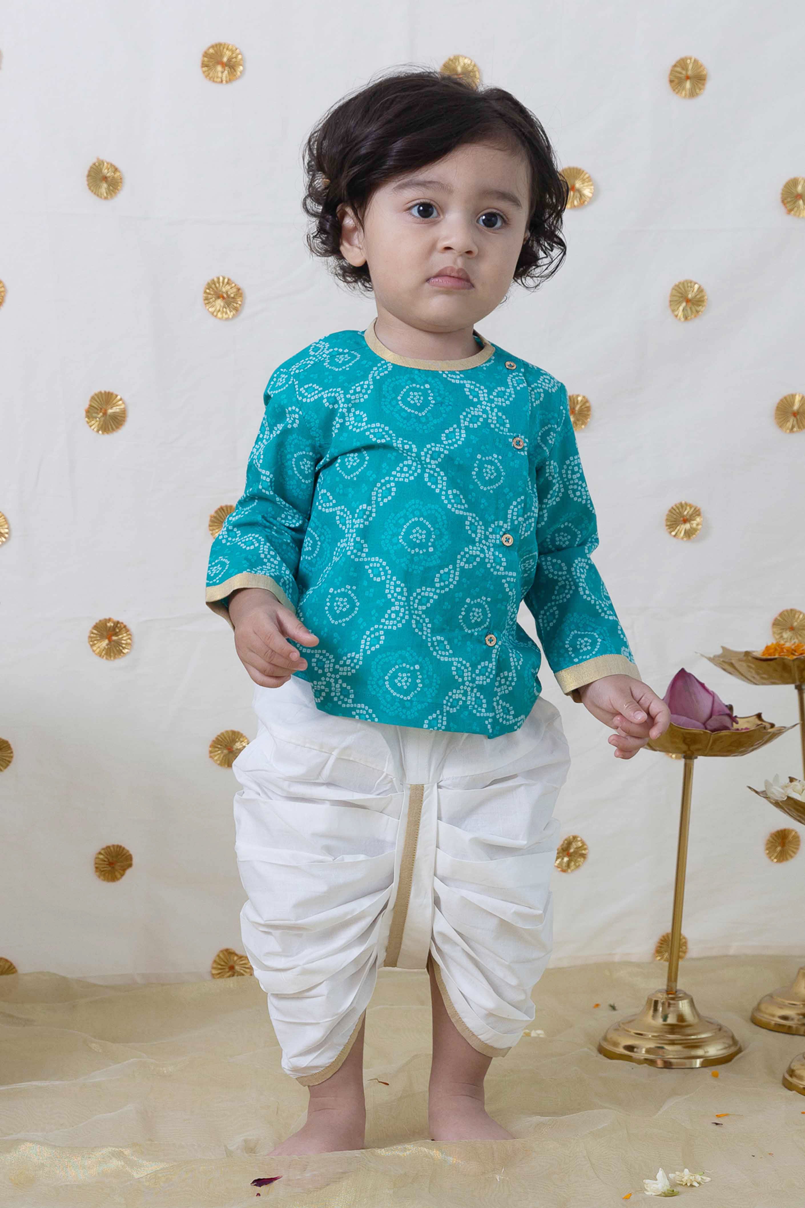 Festive Season panjabi dhoti pants/kids doti panjabi /kids fashion