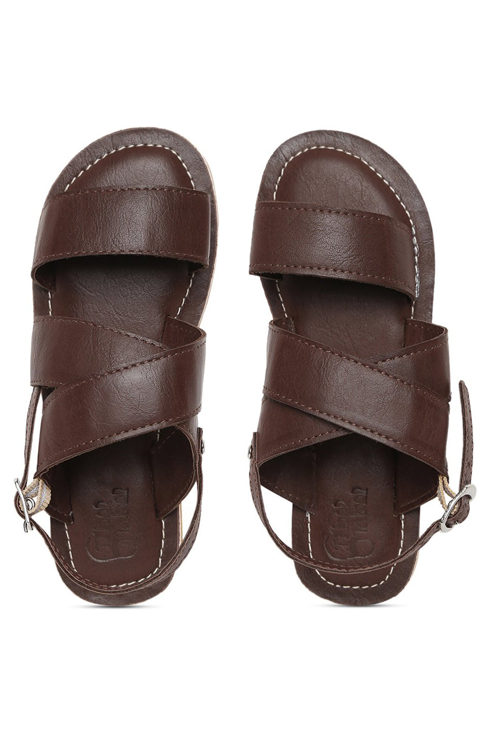 Leather sandals with straps - Woman | Mango India