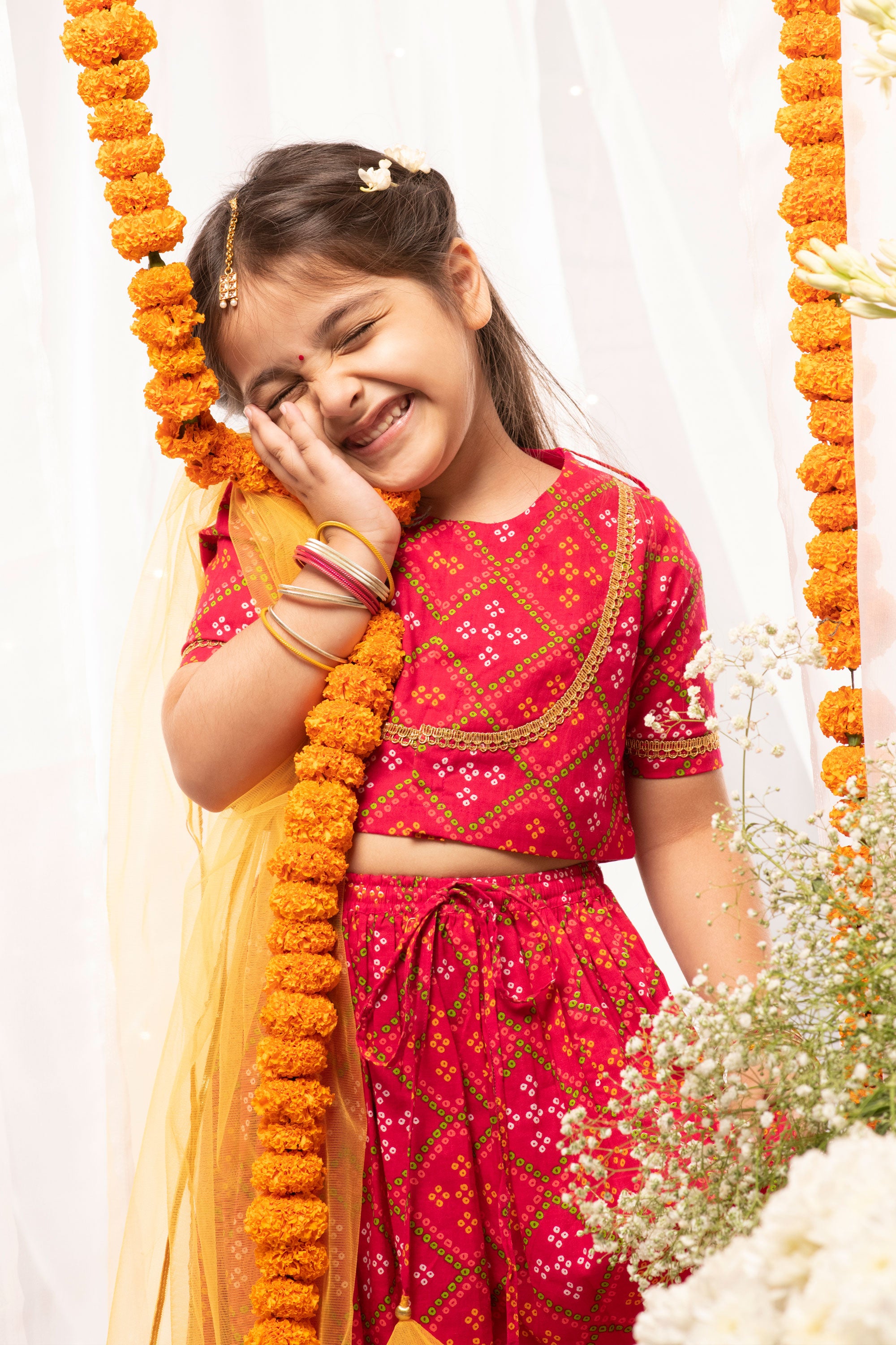 Designer Girls Magenta and Peach Coloured Ready to Wear Lehenga Choli With  Dupatta.kid Lehenga Choli, Indian Girl Dress.indian Wear. - Etsy