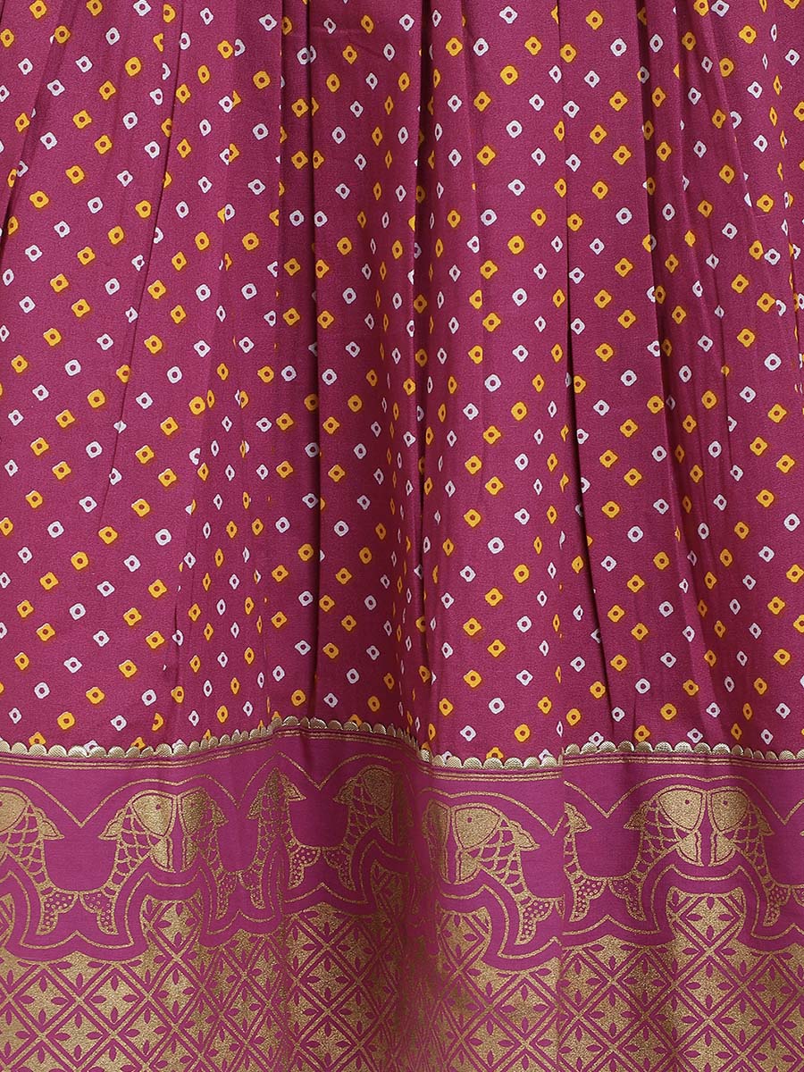 WOMEN BANDHANI SAREE | VAARMOR FASHION